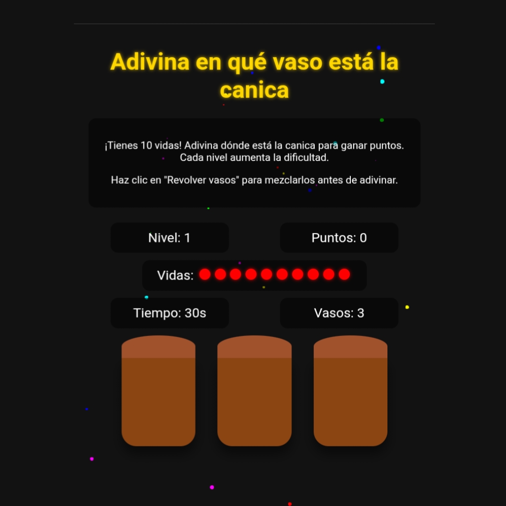 Adivina El Vaso