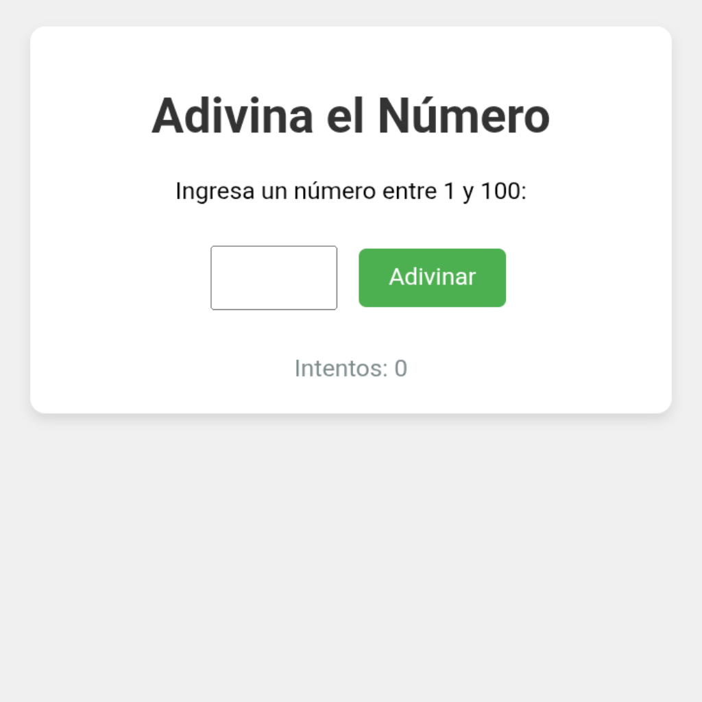 Adivina el Número