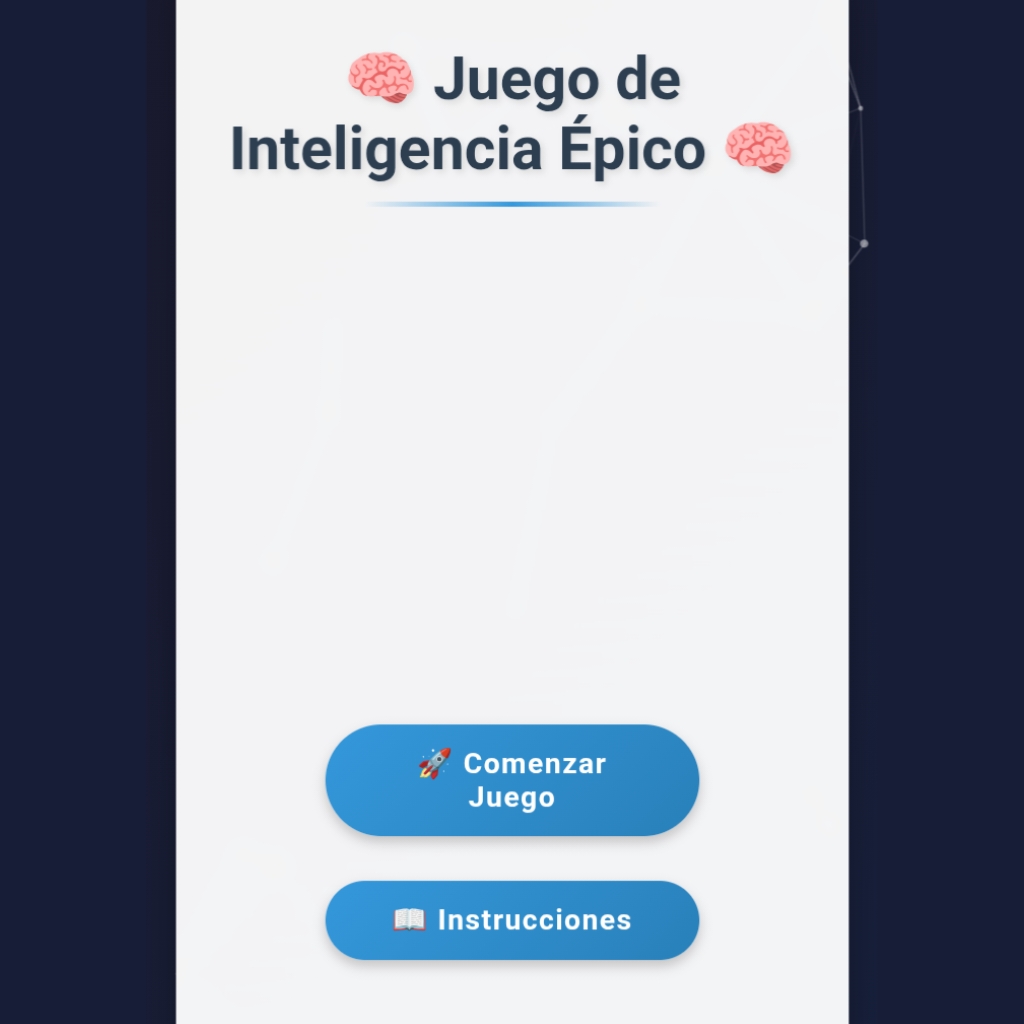 Juego de Inteligencia